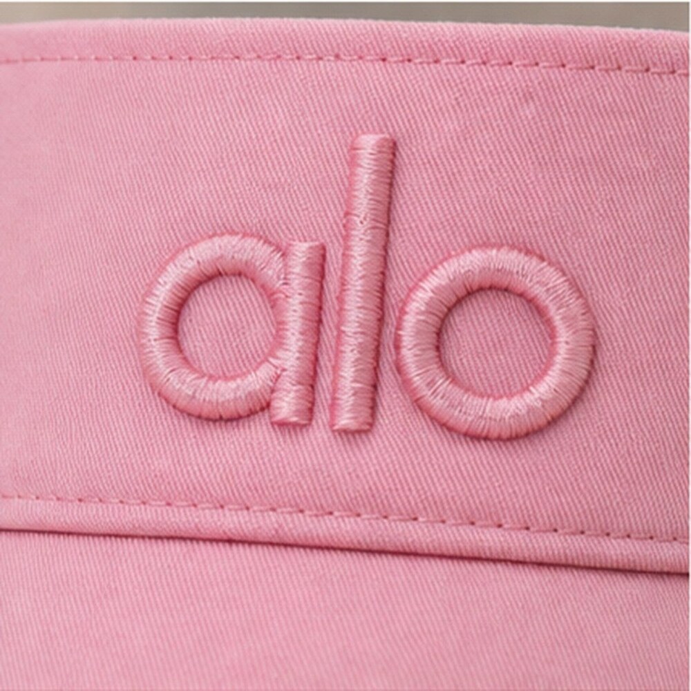 ALO Yoga Pink Golf Open Top Visor Hat NWT - Picture 4 of 8